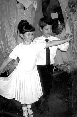 First steps for kids in a ballroom adventure