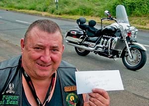 Biker Mike organises a mystery ride challenge
