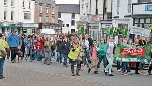 Rally draws comment from council and MP