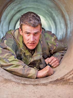 Tough training leads Paul to green beret