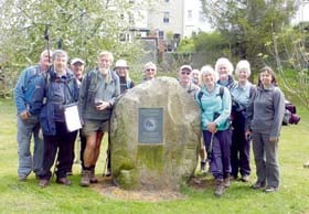 Ramblers two-year walk ends in Chepstow