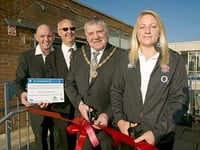 World cup ace Ceri opens centre