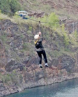 Glenda zips it for centre