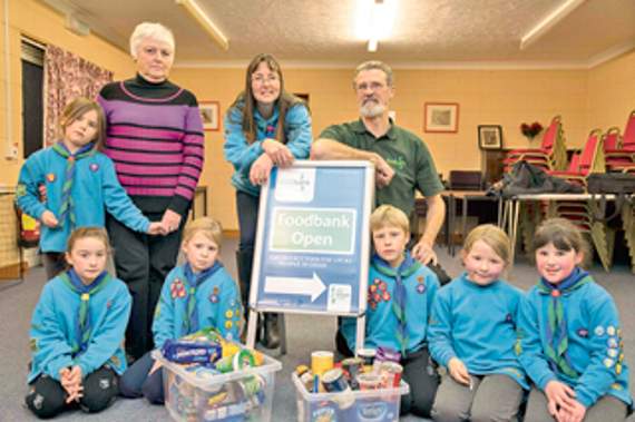 Beavering away for the Foodbank