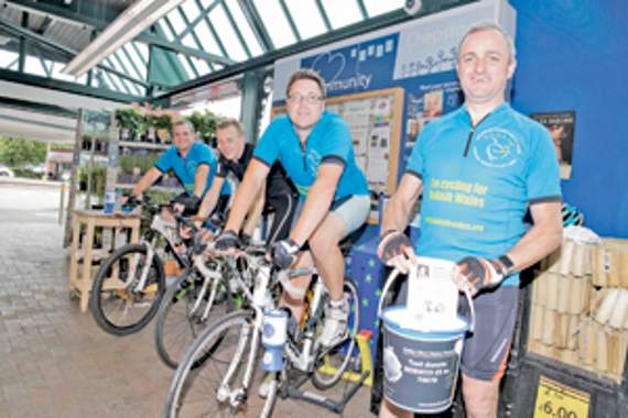 Cyclists’ coast challenge