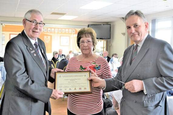 Couple’s service recognised