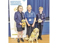 Pupils sponsor puppies
