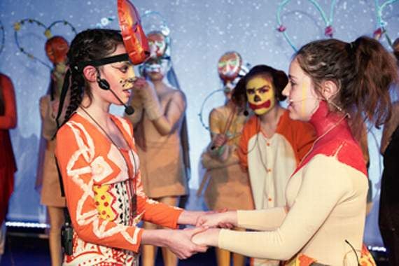 Lion King stars burst with pride