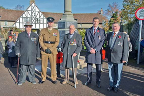 Honouring Lydney’s fallen