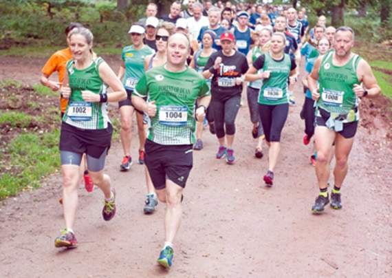 Top spot for Forest half marathon team