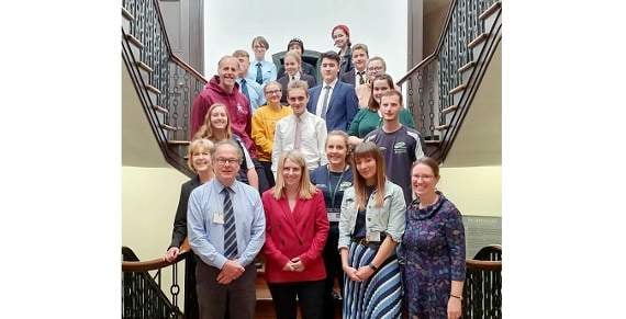 Chartist courtroom venue inspires young democrats