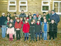 Volunteers give hut make-over