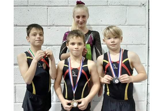 Gymnasts turn on the style in competition and shows