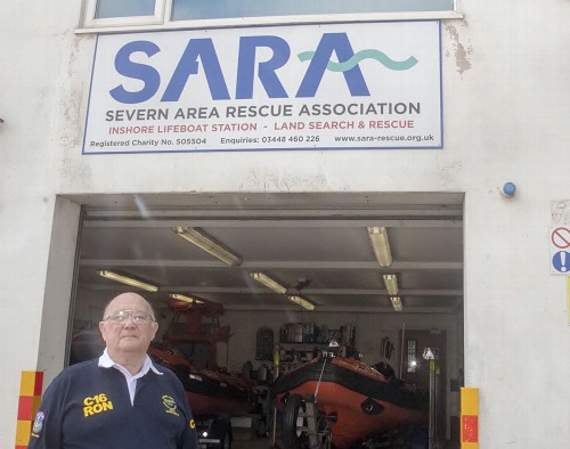 Volunteer honour for SARA’s Ron