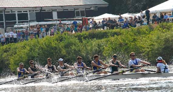 Oarsome 800 rowers launch on Wye