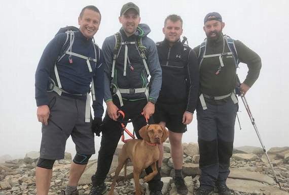 Three Peaks quartet raise £6k for charity