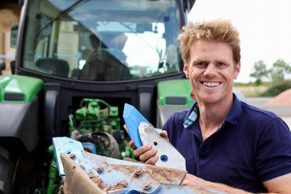 Wye Valley farmer Ally Hunter Blair is a finalist for Digital Innovator of the Year