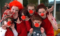 Kids see red for comic relief