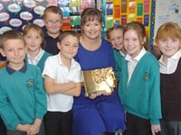 Prize winner Rachael meets PM
