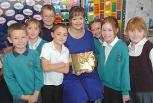 Prize winner Rachael meets PM