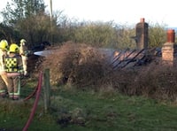 Hermit dies in fire