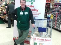 Demand for foodbanks goes up by 38 per cent