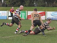 Lydney saved by the post!