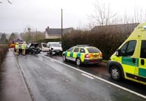 Man rushed to hospital after Gorsley crash
