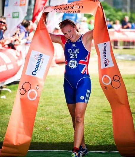 Triathlon star Vicky Holland says athletes who start families should be supported in continuing to compete