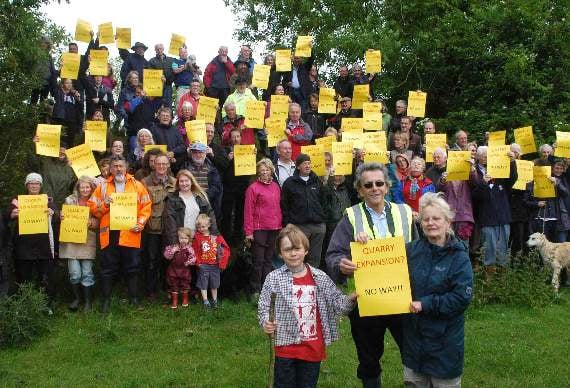Quarry firm’s letter ‘misleads’ Clearwell residents over expansion plans