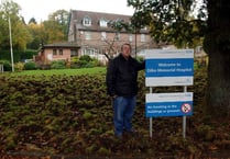 Wild boar ravage Dilke Hospital lawn