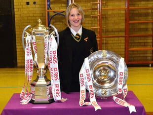 Forest High School student Charlie Manns ready to represent the Red Rose of England