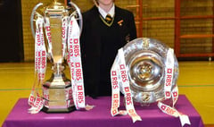 Forest High School student Charlie Manns ready to represent the Red Rose of England