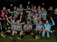 Cinderford Town claim first ever Southern League title after beating Taunton at home