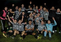 Cinderford Town claim first ever Southern League title after beating Taunton at home