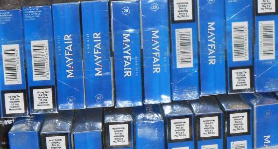 fake mayfair cigarettes Prison sentence for Lydney shop owner who used fake ceiling to hide counterfeit  tobacco