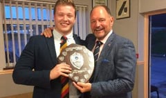 Jack Shields takes silverware at Cinderford RFC awards dinner
