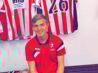 Cheltenham Town academy prospect Luke Thomas makes the bench in Tranmere loss