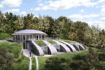 'It's like the Starship Enterprise crashed into the countryside'