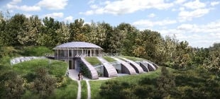 'It's like the Starship Enterprise crashed into the countryside'