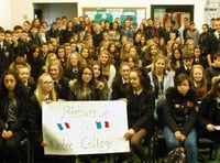 French students visit Forest High School