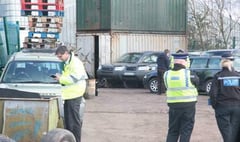 Police and Environment Agency raid Coleford waste site