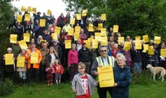 Clearwell residents protest over Stowe Hill Quarry expansion