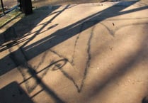 Vandals attack historic  rail footbridge – again