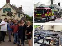 Business as usual for Longhope pub gutted by fire