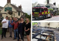 Business as usual for Longhope pub gutted by fire
