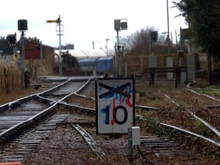 Vandals damage newly restored railway bridge