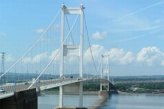 The accident happened close to the M48 Severn Bridge