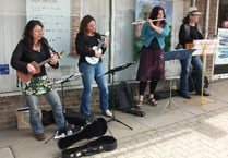 Busking is back in Coleford
