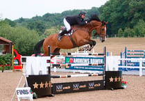 Newent rider jumping for joy after Hartpury Spectacular success